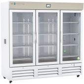 TempLog Premier Glass Swing Door Chromatography Refrigerator 72 CF. Touchscreen controller; 1-10C; One GFCI duplex outlet. Warranty: 3 years parts and labour, 5 year compressor parts.