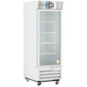 23 Cu. Ft. Single Glass Door TempLog Premier Laboratory Refrigerator. Touchscreen controller. 1-10°C. Warranty: 3/5; Three year parts and labor warranty, plus an additional two year compressor parts warranty.