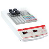 4 Block Digital Dry Block Heater, HB4DG, Temp. Range Ambient + 5°C – 120°C, Stability ± 0.1°C, Uniformity Within the Block ± 0.1°C at 37°C,Timer: 1 second - 9999 minutes, Heat Up Time: 23 min, Calibration: Temperature calibration, Module Blocks available 