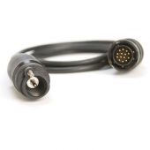 YSI Pro Series Dissolved Oxygen/Temperature Field Cable for use with Professional Plus or Pro20 instruments; 1m. Integrated temperature sensor. Requires a galvanic or polarographic DO sensor, sold separately. *2 year cable warranty*