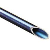 Silcosteel-CR Tubing, 6' Straight Length, 1/8"OD 0.035" Wall 316L Seamless Treated Internally and Externally