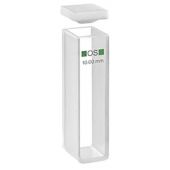 Starna Far UV Quartz Cell, 10mm Path Length, 3.5ml Vol, 170-2700nm, Chamber 10 x 10mm, External 12.5 x 12.5 x 45mm, Each.