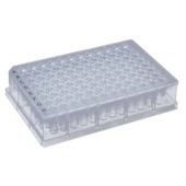 PlateOne™ 0.5 ml deep 96-well sterile polypropylene plate, round wells, natural, individually wrapped, 32/pack