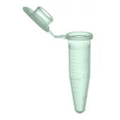 USA Scientific Microtube with flat cap, graduated, Green, polypropylene, 1.5ml (500/pk).