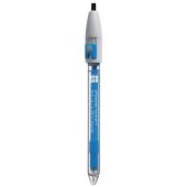YSI TruLine pH 17; pH electrode no temperature, single-junction, combination, refillable, glass shaft with 1-m cable, BNC connector. Dimensions = 120 mm length; 12 mm OD.