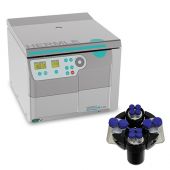 Z327 Tissue Culture Package with swing out rotor for 15ml and 50ml. Includes Z327 Universal Centrifuge, 120V, 4 x 200 ml swing out rotor, no buckets, 200ml Round bucket for Z327-200-AC, 2/pk, 2 x 50ml conical bucket Z327-200-AC, 2/pk *not lid compatible, 