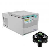 Z327-K Blood Tube Package with swing out rotor for 1.8-7ml and 8-10ml blood tubes. Includes Z327-K Refrigerated Universal Centrifuge, 120V, 4 x 200 ml swing out rotor, with 4 buckets, 7 x 10/15ml round insert for Z327-200-BUK, 2/pk, 8 x 1.8-7ml blood tube