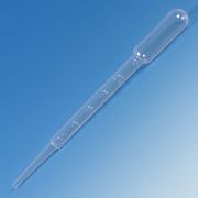 Transfer Pipet, 7.5mL, Large Bulb, Graduated to 3mL, 148mm, STERILE, Individually Wrapped, 100/Bag, 4 Bags/Unit, CS/400