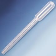 Transfer Pipet, Wide Bore, Large Bulb, 124mm, STERILE, Individually Wrapped, 100/Bag, 5 Bags/Unit, CS/500
