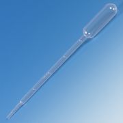 Transfer Pipet, 5.0mL, Large Bulb, Graduated to 1mL, 150mm, STERILE, 20/Bag, 20 Bags/Case, CS/400