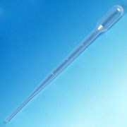 Transfer Pipet, 5.0mL, Blood Bank, Graduated to 2mL, 155mm, STERILE, 20/Pack, 25 Packs/Unit, CS/500