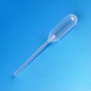 Transfer Pipet, 1.2mL, General Purpose, 65mm, STERILE, Individually Wrapped, 100/Bag, 5 Bags/Unit, CS/500