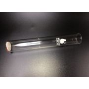 Bellco Glass, Inc - Flat Bottom Canister Complete 38X130mm. (6/Case)