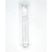 Bellco Glass, Inc - Plain Top Leighton Tube 19X95mm Short Style. (36/Case)