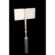 Bellco Glass, Inc - Stainless Steel Hi-Torq Overhead Drive Impeller, 8L-SW Short Width. (Each)