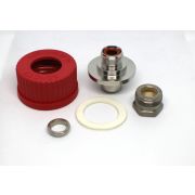 Bellco Glass, Inc - Stainless Steel Fitting /Cap, 11mm . (Each)