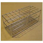 Bellco Glass, Inc - Stainless Steel Tube Rack, 18mm-40P 4x10 Spacing. (Each)