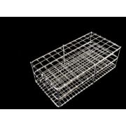 Bellco Glass, Inc - Stainless Steel Tube Rack, 18mm-72P 6x12 Spacing. (Each)