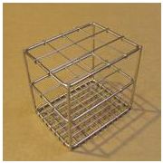 Bellco Glass, Inc - Stainless Steel Tube Rack,20-22mm-12P 3x4 Spacing. (Each)