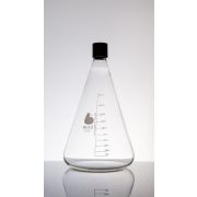 Bellco Glass, Inc - Screw Cap Grad Erlenmeyer  Flask ,3000mL With 38mm Cap. (3/Case)
