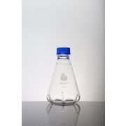 Bellco Glass, Inc - GL45 6 Baffle Shake Flask,1000mL With Membrane Screw Cap. (6/Case)