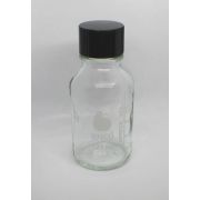Bellco Glass, Inc - Media Storage Bottle,125mL With 33mm Blk Cap. (12/Case)
