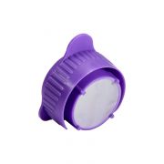 Cell Strainer, 30µm, purple, PP frame, nylon mesh, sterile, individually wrapped blister packs, w/ 1 reducing adapter, 50/pk
