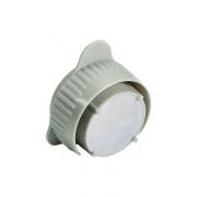 Cell Strainer, 50µm, grey, PP frame, nylon mesh, sterile, individually wrapped blister packs, w/ 1 reducing adapter, 50/pk