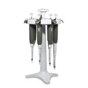 Rotating carousel stand for xPIPETTE, holds 7 pipettes