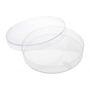 CellTreat 100mm x 20mm Non-Treated Petri Dish w/Grip Ring, Sterile, Clear, Polystyrene, 10 Sets/Page, Case of 300.