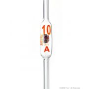 Borosil® Pipettes, Volumetric, Class A, 3mL, Batch Cert, 10/CS