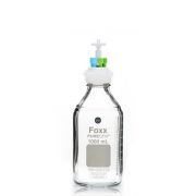 PUREGRIP® Universal HPLC Solvent Reservoir  Bottle Assembly, VersaCap® GL45, 1L Clr Reagent Bottle,  6 X Ports- OD Tube 3.2mm (1/8") & 1.6mm (1/16"), 1/EA