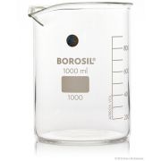 Borosil® Beakers, Low-Form, with Spouts, 2,000mL, 6/CS