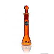 Borosil® Amber Volumetric Flask With Glass/Plastic Stopper, ASTM Ind Cert Class A, 2000 mL, 2/CS