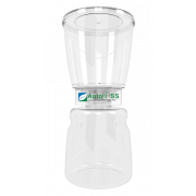 EZLabpure™ Media Bottle Polystyrene, 250 mL, GL45 Closed VersaCap, Sterile