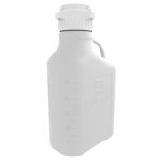 EZBioÂ® Carboy, HDPE, 5L, No Spigot, VersaCapÂ® 83B, Double Bagged, Non Sterile