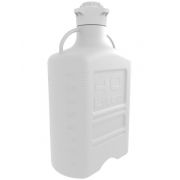 EZBioÂ® Carboy, HDPE, 40L, No Spigot, VersaCapÂ® 120mm, Double Bagged, Non Sterile