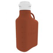 EZBioÂ® Carboy, Amber HDPE, 5L, No Spigot, VersaCapÂ® 83B, Double Bagged, Non Sterile
