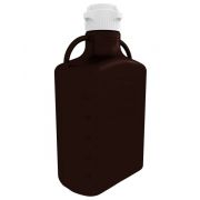 Carboy, 10L, Dark Amber PP, 83B Cap, 1/EA