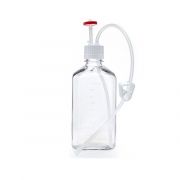 EZBio Single Use Assembly, Media Bottle, 1000mL, PC, Vented with Tubing, 10/CS