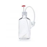 EZBio Single Use Assembly, Media Bottle, 1000mL, PETG, Vented with Tubing, Sterilized, 10/CS