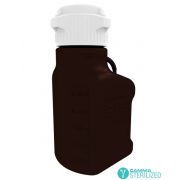 2.5L (0.5 GAL) Dark Amber PP Carboy with VersaCap® 83mm, Double Bagged, Gamma Sterilized , 1/EA