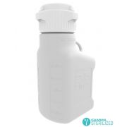 2.5L (0.5 GAL) HDPE Carboy with VersaCap® 83mm, Double Bagged, Gamma Sterilized , 1/EA