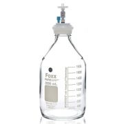 PUREGRIP® Universal HPLC Solvent Reservoir  Bottle Assembly, VersaCap GL45, 2L Clr Reagent Bottle,  1  X Ports- OD Tube 3.2mm (1/8") & 1.6mm (1/16"), 1/EA