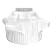 VersaCap, 120mm, Open Cap w/ Closed Adapter, 2/PK
