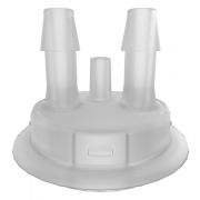 Adapter, 53B, 2x 5/16" HB Molded In, 1/EA