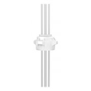 VersaCap, 83B, EZ-Top, Open Cap w/ 2x 1/4" & 1x 3/8" Tubing, 1/EA