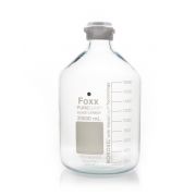 PUREGRIP® Glass Carboys, Round, Clear, 83mm VersaCap®, 20,000mL, 1/EA