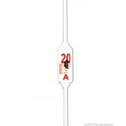 Borosil® Pipettes, Volumetric, Class A, 5mL, Batch Cert, 10/CS