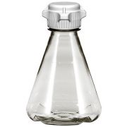 Flask, 1L, PC, 53B Cap, Baffle, Sterile, PK